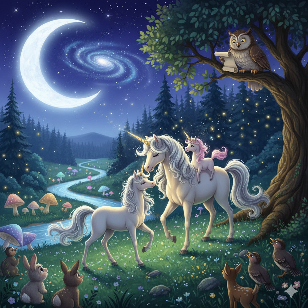 The Lost Unicorn of Starlight Valley