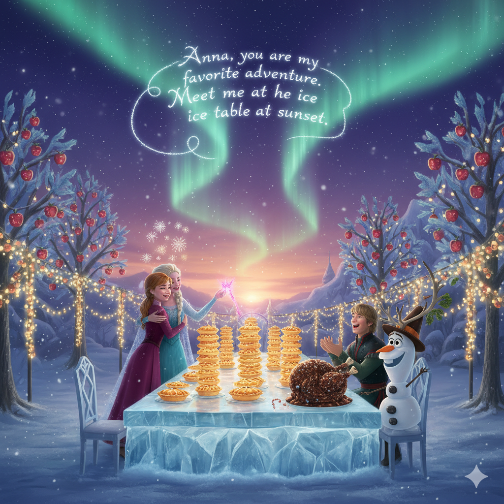 Elsa & Anna's Magical Thanksgiving